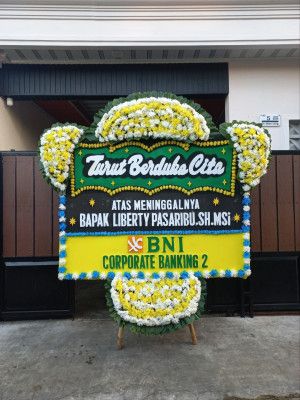 Papan Bunga Duka di Animha