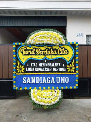 Papan Bunga Duka di Animha